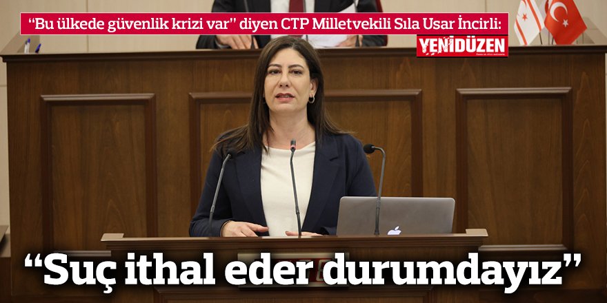 “Bu ülkede güvenlik krizi var”