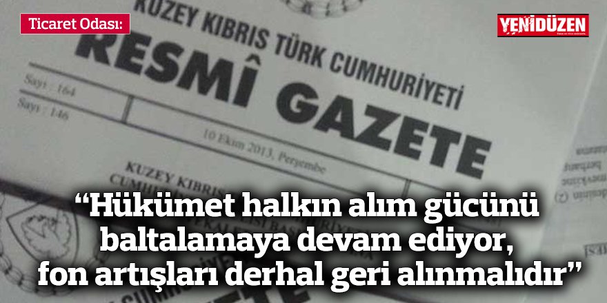 “Hükümet halkın alım gücünü baltalamaya devam ediyor, fon artışları derhal geri alınmalıdır”