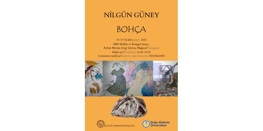 Nilgün Güney’in Bohça sergisi Gazimağusa’da açılacak