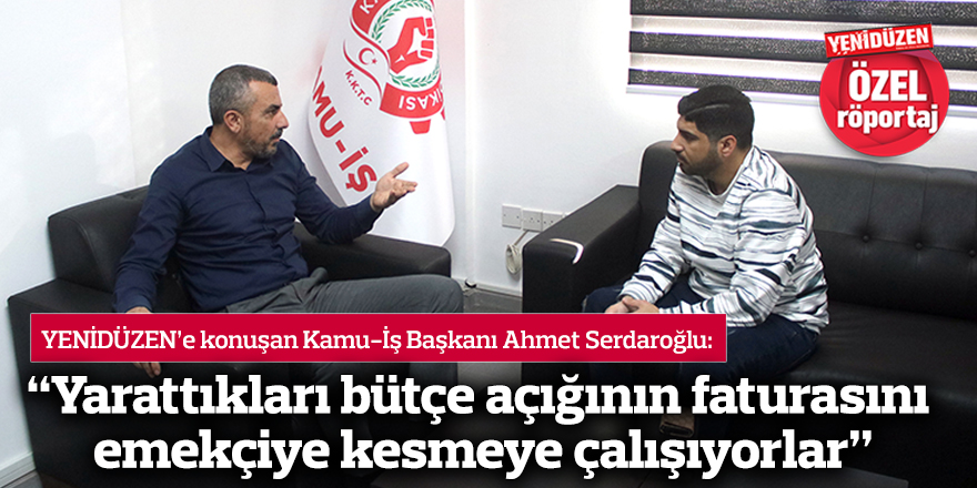 “Yarattıkları bütçe açığının faturasını emekçiye kesmeye çalışıyorlar”