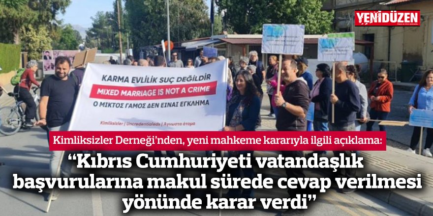 “Kıbrıs Cumhuriyeti vatandaşlık başvurularına makul sürede cevap verilmesi yönünde karar verdi”