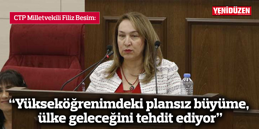 “Yükseköğrenimdeki plansız büyüme, ülke geleceğini tehdit ediyor”