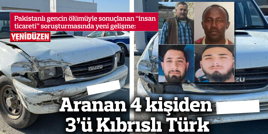 Aranan 4 kişiden 3’ü Kıbrıslı Türk