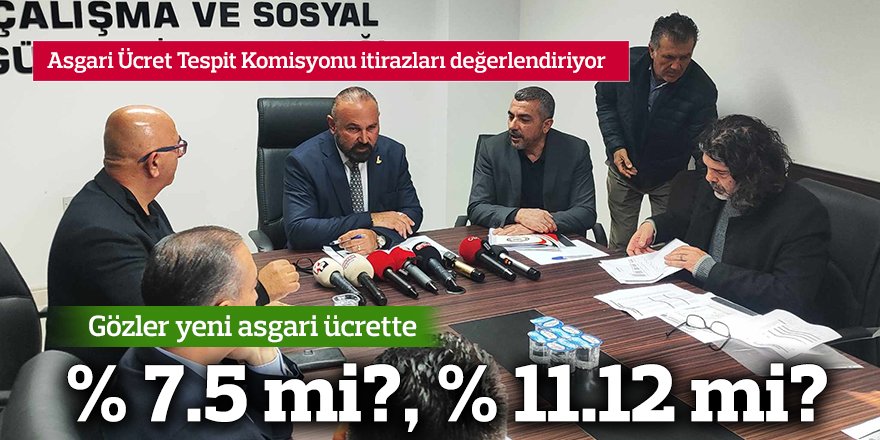 Gözler yeni asgari ücrette