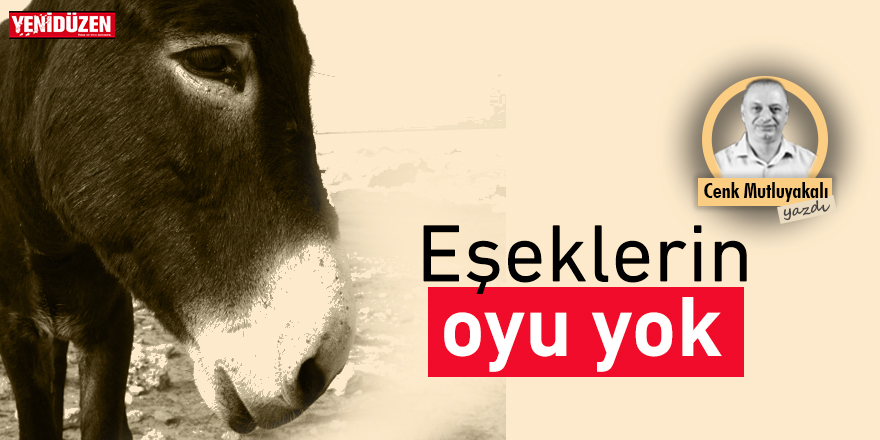 Eşeklerin oyu yok!