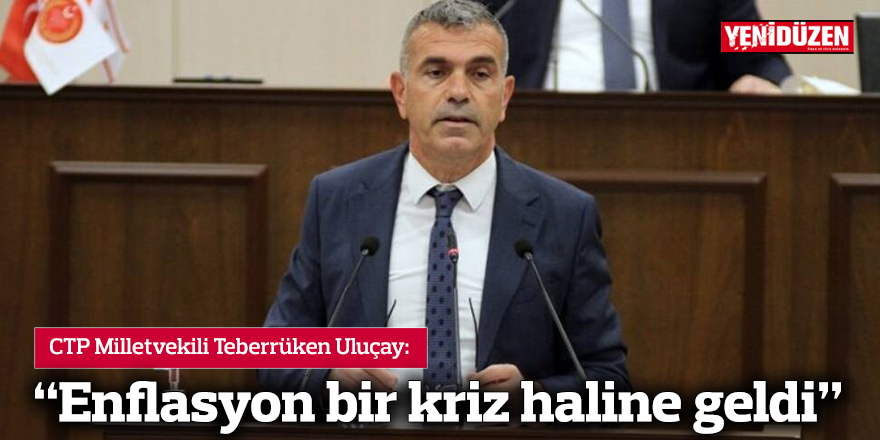 “Enflasyon bir kriz haline geldi”