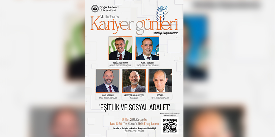 Lefkoşa, İskele, Lefke ve Gazimağusa belediye başkanları DAÜ’de panele katılacak