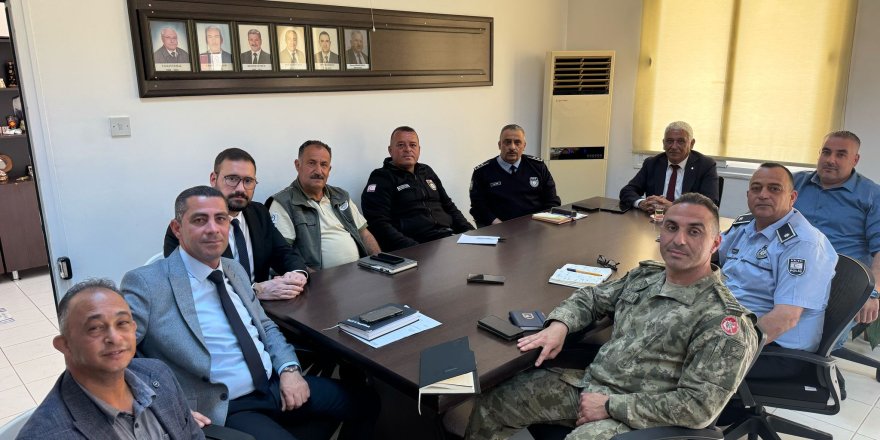 Güzelyurt İlçe Emniyet Kurulu Toplantısı’nda alınan kararlar açıklandı