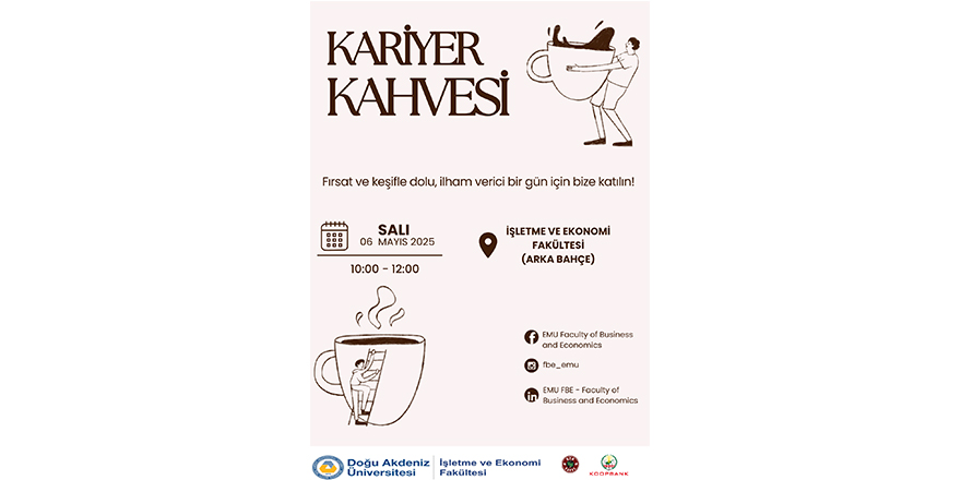 DAÜ’de “6. Kariyer Kahvesi” etkinliği düzenleniyor