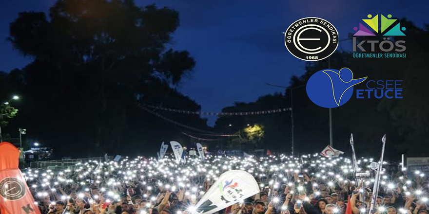 ETUCE, Kıbrıs Türk öğretmen sendikalarına destek belirtti