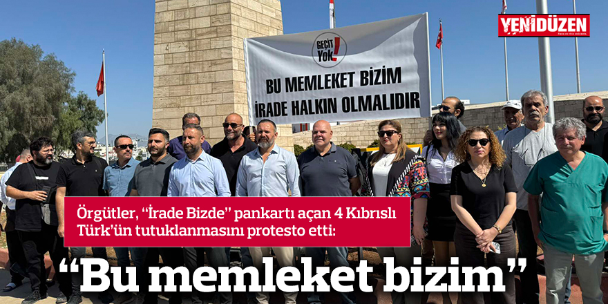 "Bu memleket bizim"