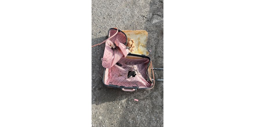 Polis, Zahra Sokak'taki şüpheli bavula müdahale etti