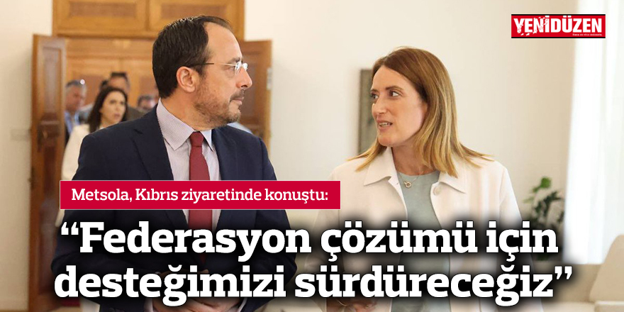“Federasyon çözümü için desteğimizi sürdüreceğiz”