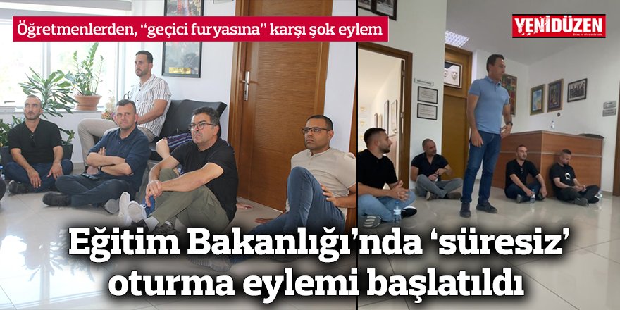 Öğretmenlerden, “geçici furyasına” karşı şok eylem