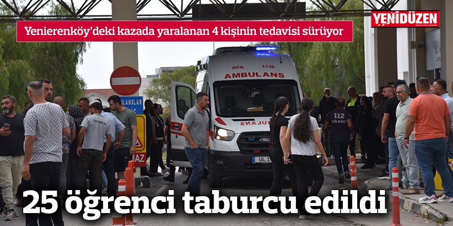 4 kişinin tedavisi sürüyor