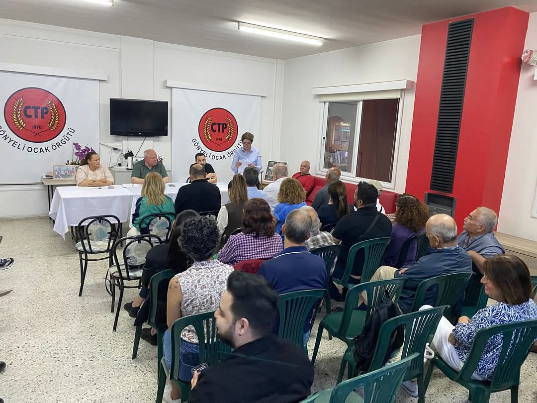 CTP Gönyeli Ocak Örgütü Kongresi gerçekleştirildi