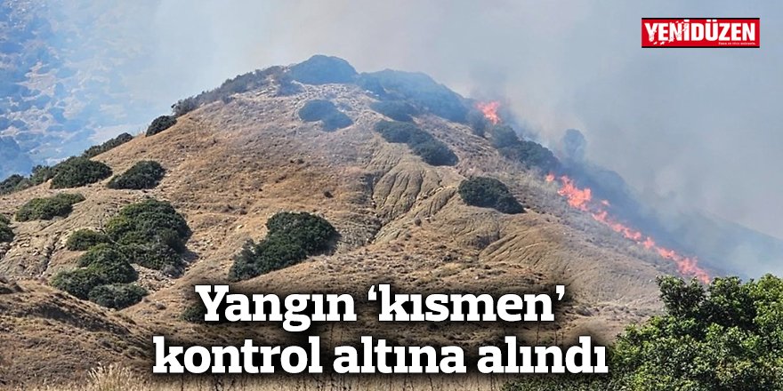 Yangın ‘kısmen’ kontrol altına alındı