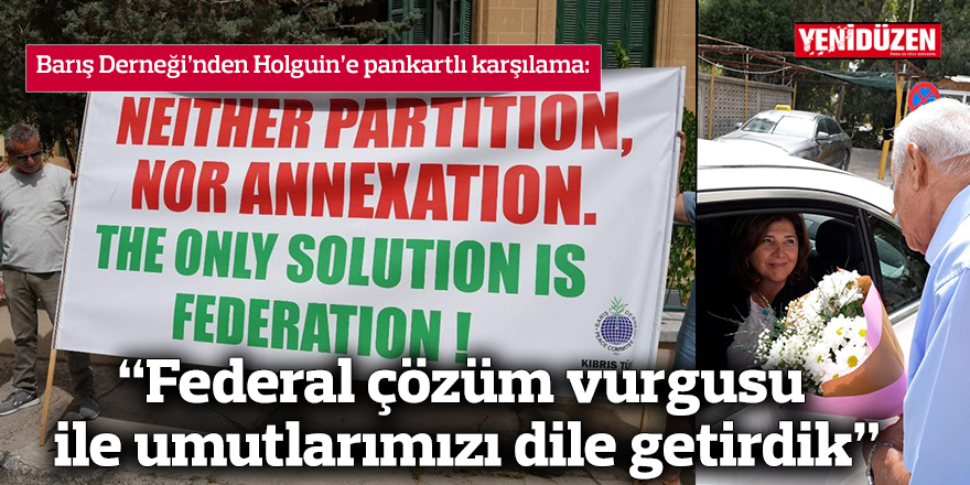 “Federal çözüm vurgusuyla umutlarımızı dile getirdik”