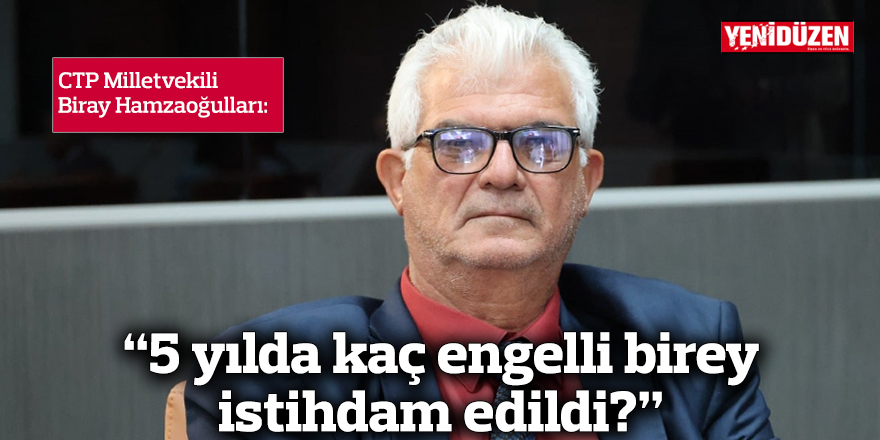 “5 yılda kaç engelli birey istihdam edildi?”