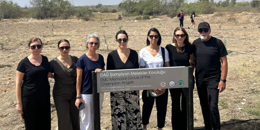 DAÜ'de “Şampiyon Melekler Koruluğu” oluşturuldu