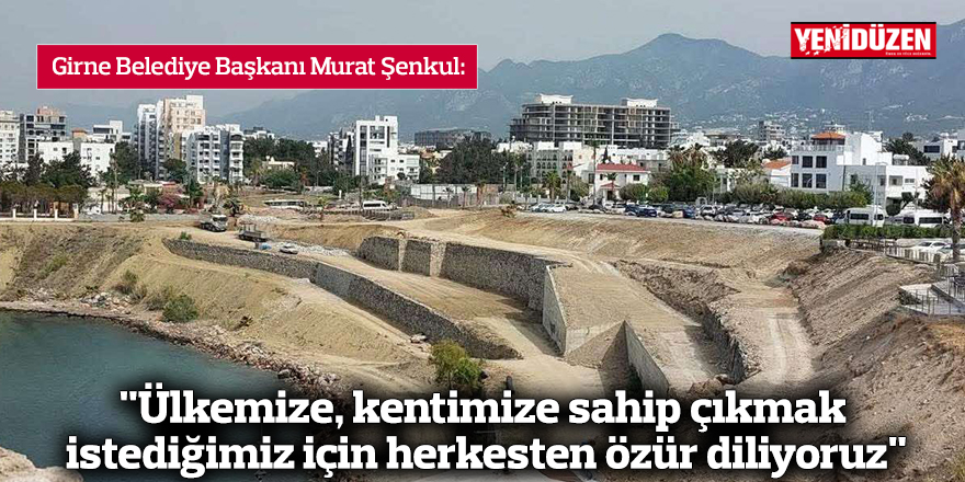 "Ülkemize, kentimize sahip çıkmak istediğimiz için herkesten özür diliyoruz"