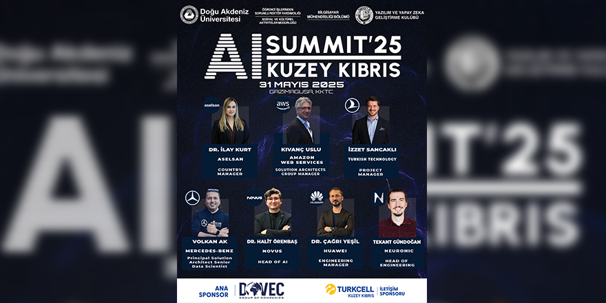 Yapay Zeka Zirvesi 2025 Cumartesi düzenleniyor