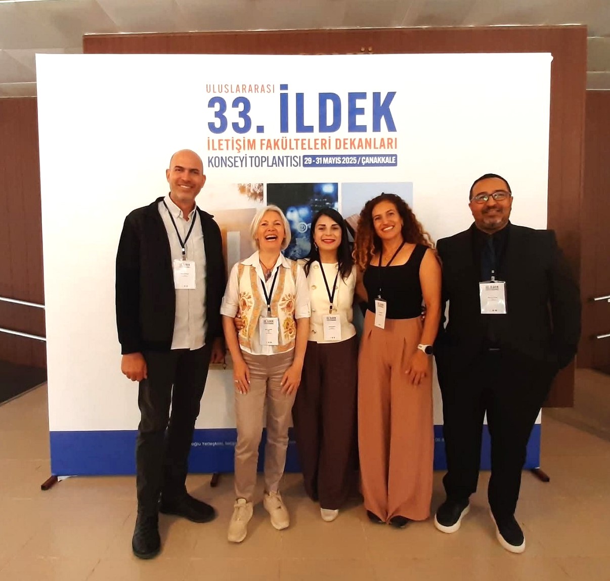 DAÜ İletişim Fakültesi 33. İLDEK toplantısına katıldı