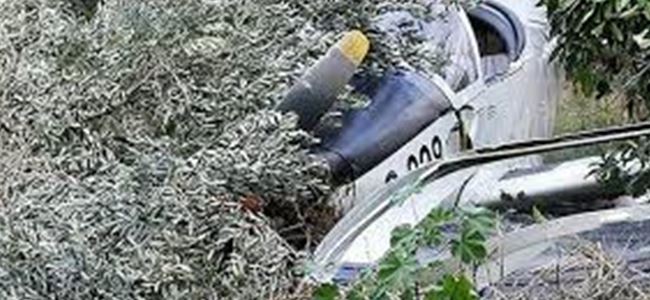 Özel uçak düştü: 8 ÖLÜ