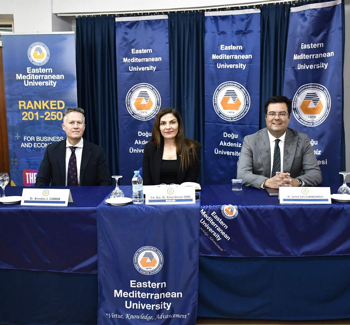 DAÜ’de “Deniz Jeopolitiği ve Bölgesel Güç Dengeleri” konulu panel yapıldı