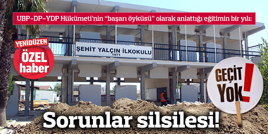 Sorunlar silsilesi!