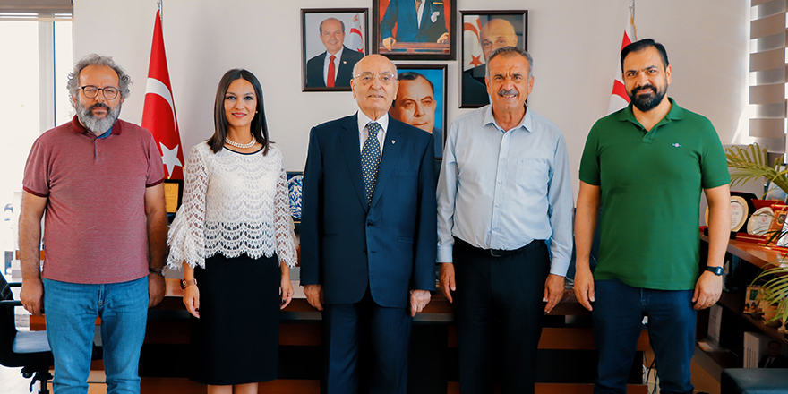 Uluçay, Prof. Dr. Keleş’i kabul etti