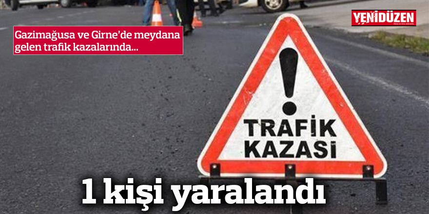 Bir kişi yaralandı