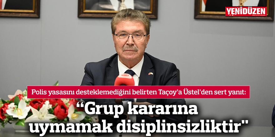 “Grup kararına uymamak disiplinsizliktir"