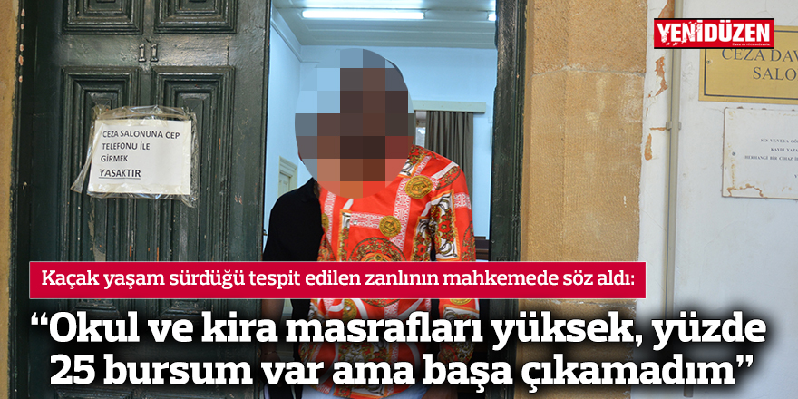 “Okul ve kira masrafları yüksek, yüzde 25 bursum var ama başa çıkamadım”