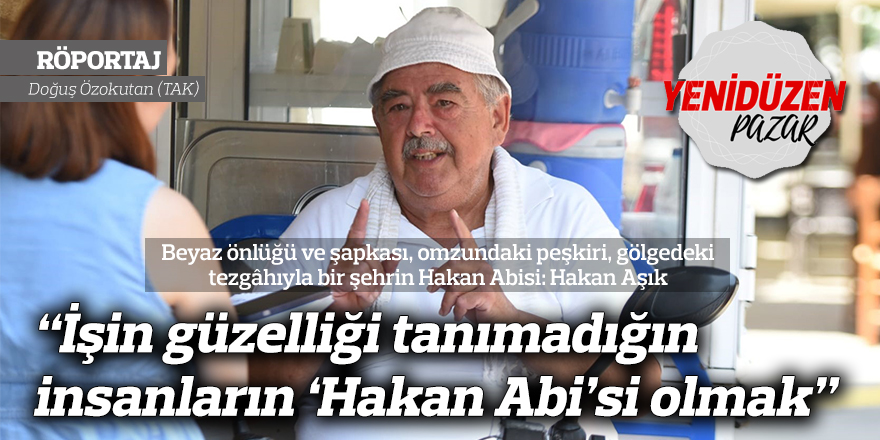Bir zil sesiyle Lefkoşa bilir onun geldiğini: Hakan Aşık