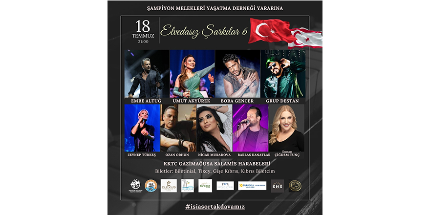 Şampiyon Melekler anısına “Elvedasız şarkılar” Gazimağusa’da yankılanacak