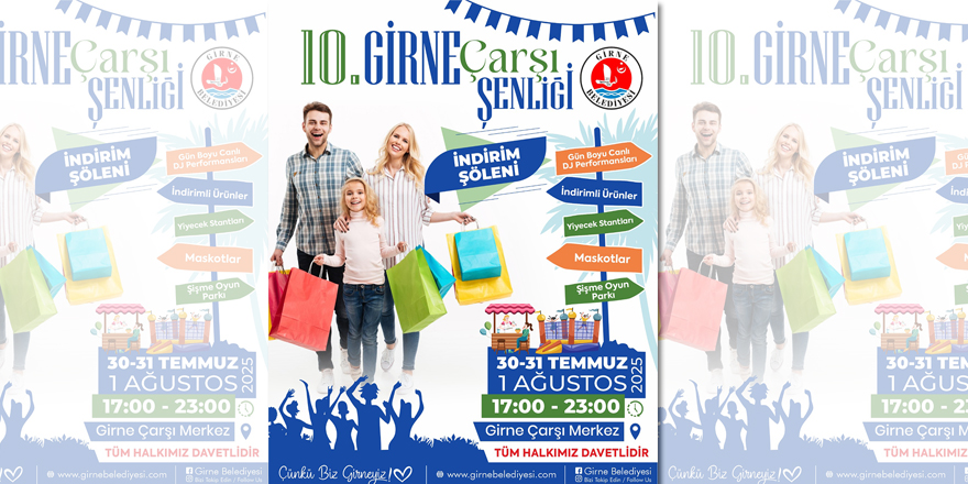 10. Girne Çarşı Şenliği başlıyor