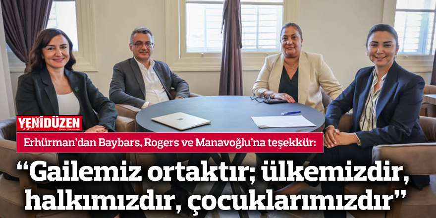 “Gailemiz ortaktır; ülkemizdir, halkımızdır, çocuklarımızdır”