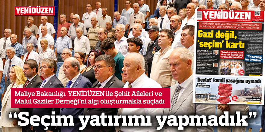“Seçim yatırımı yapmadık”