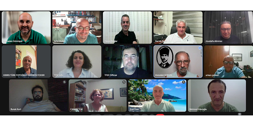 TFSF ile KKTC fotoğraf dernekleri tanışma toplantısı gerçekleştirdi