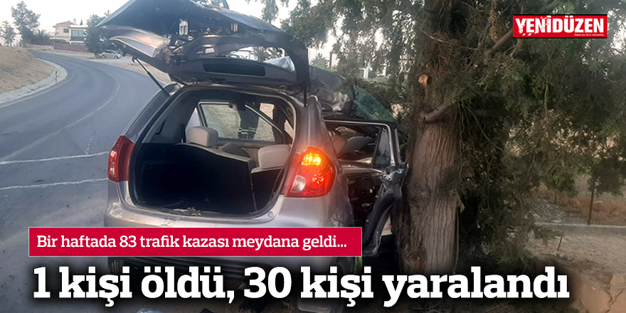 1 kişi öldü, 30 kişi yaralandı