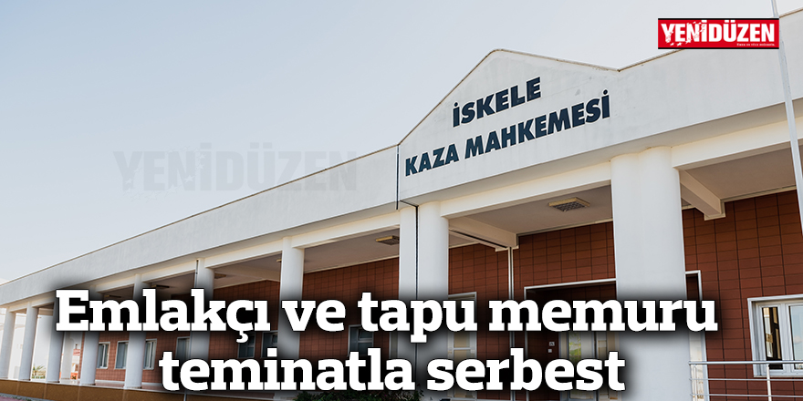 Emlakçı ve tapu memuru teminatla serbest