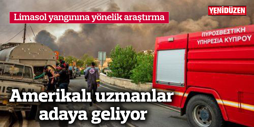 Amerikalı uzmanlar adaya geliyor