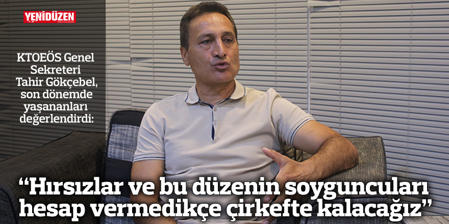 “Hırsızlar ve bu düzenin soyguncuları hesap vermedikçe çirkefte kalacağız”