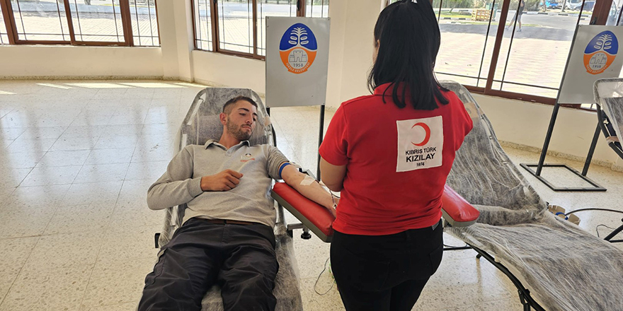 İskele Belediyesi’nden 36 ünite kan bağışı