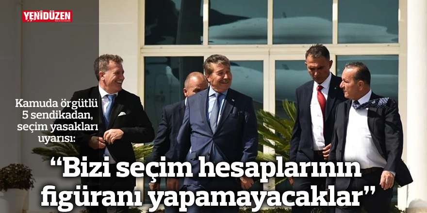 “Bizi seçim hesaplarının figüranı yapamayacaklar”