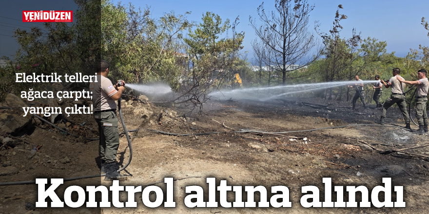 Yangın kontrol altına alındı