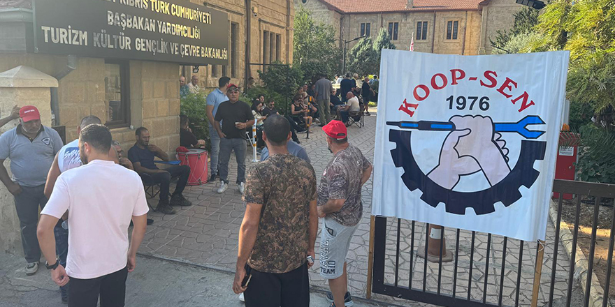 Kooperatif Merkez Bankası iştiraklerindeki grev altıncı gününde