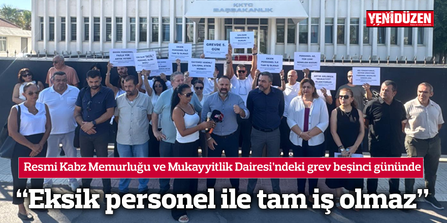 “Eksik personel ile tam iş olmaz”