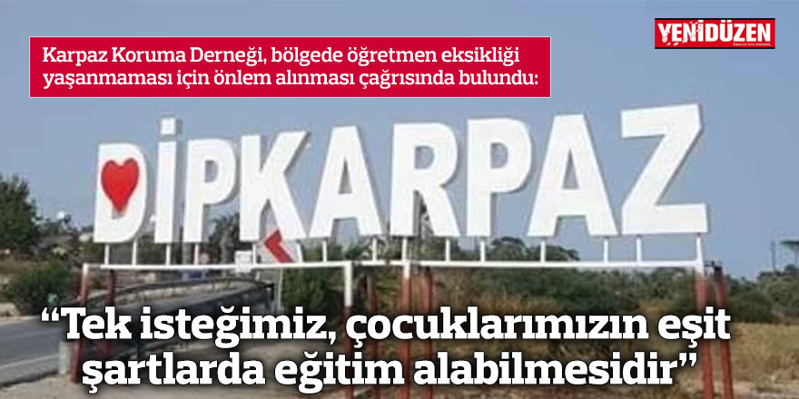 “Tek isteğimiz, çocuklarımızın eşit şartlarda eğitim alabilmesidir”